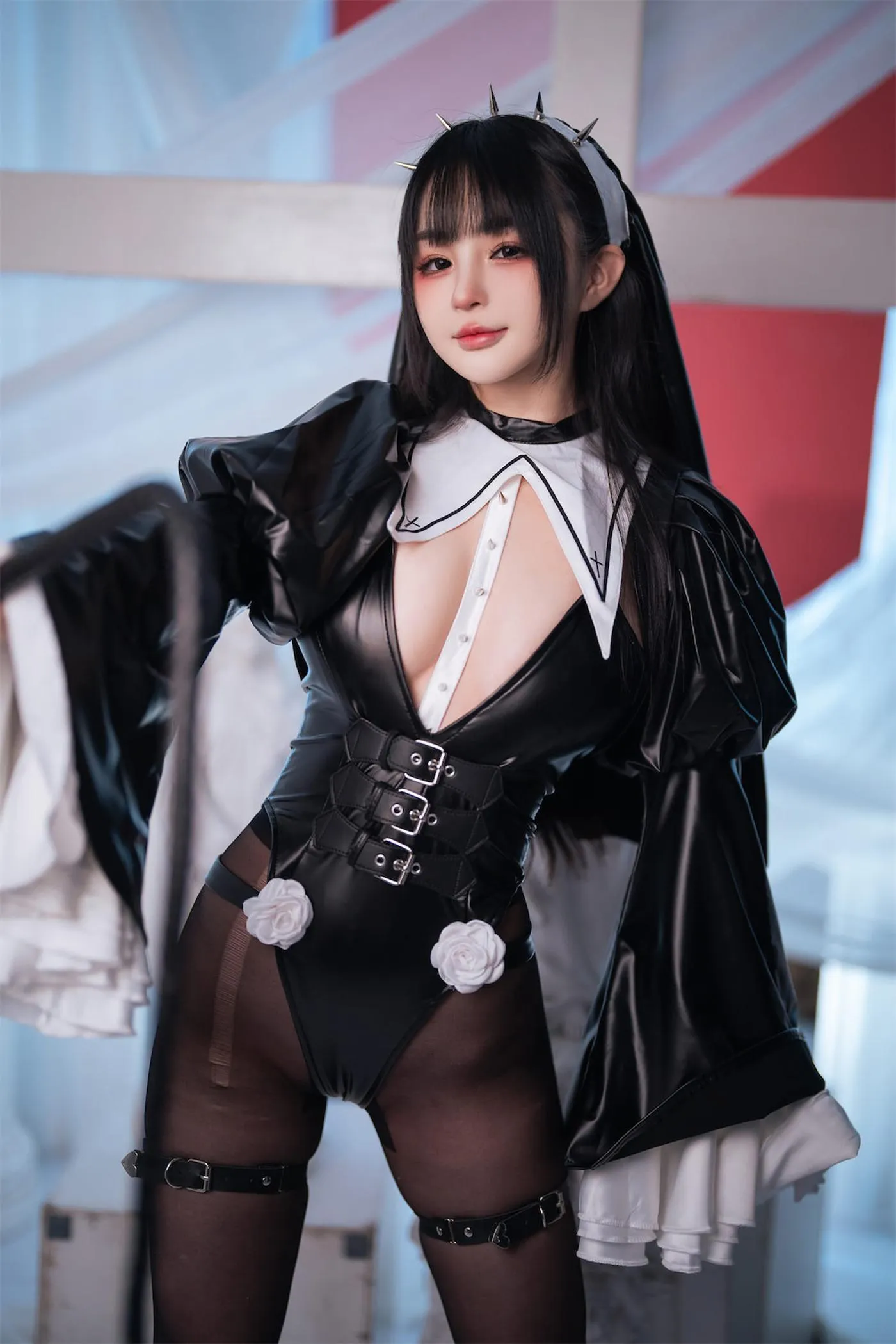 桜井宁宁 – NO.79 皮衣修女 [60P]插图1